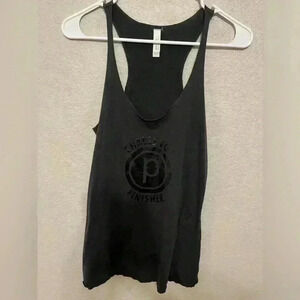 Pure Barre Challenge Finisher workout tank in black size small